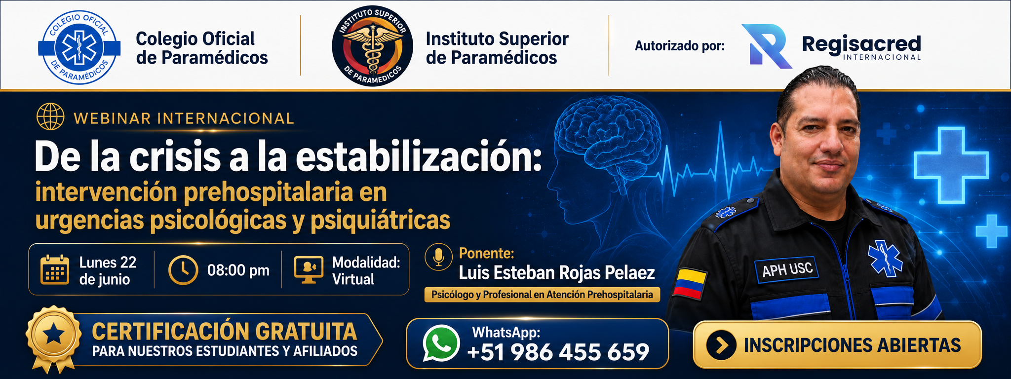 De la Crisis a la Estabilización: Intervención Prehospitalaria en Urgencias Psicológicas y Psiquiátricas